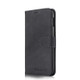 For Galaxy S10e Diaobaolee Pure Fresh Texture Horizontal Flip Leather Case, with Holder & Card Slot & Wallet & Photo Frame(Black)