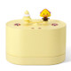 Geometry Band Music Box Large Fog Volume Hydrating Humidifier, Style: Charging Model(Yellow)