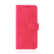 For Blackview A55 Skin Feel Magnetic Buckle Leather Phone Case(Rose Red)