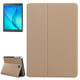 Golden Sands Beach Texture Leather Case with Holder for Galaxy Tab A 8.0 / T350(Gold)