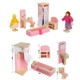 Pretend Play Mini Simulation Children Small Furniture Doll House Toy(Bathroom)