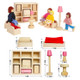 Pretend Play Mini Simulation Children Small Furniture Doll House Toy(Living Room)