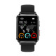 S6 1.70 inch TFT Screen Smart Watch with TPU Strap Support Air Pump Blood Pressure Monitoring(Black)
