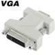 DVI-I 24 + 5 Pin Female to VGA 15 Pin Male Converter Adapter