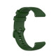 For Garminforerunner 245 Music Small Lattice Silicone Sports Strap(Amy Green)