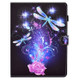 For 10 inch Tablet Electric Pressed TPU Leather Tablet Case(Butterfly)