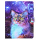 For 8 inch Tablet Electric Pressed TPU Leather Tablet Case(Star Cat)