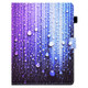 For 10 inch Tablet Electric Pressed TPU Leather Tablet Case(Water Droplets)