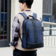 Light Comfortable Backpack Waterproof Oxford Cloth Backpack(Blue Large)