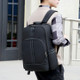 Light Comfortable Backpack Waterproof Oxford Cloth Backpack(Black Large )