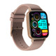 AW18 1.69inch Color Screen Smart Watch, Support Bluetooth Call / Heart Rate Monitoring(Coffee)