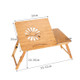 Sunflower Pattern Bed Laptop Desk Foldable Book Desk With Drawer ,Size: Medium