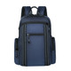 Men Business Laptop Back Shoulders Bag Waterproof Wear Backpack(Style 1 Blue)