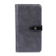 For Blackview A70 Pro idewei Crocodile Texture Leather Phone Case(Grey)