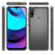 For Motorola Moto E20 Shockproof Scratchproof TPU + Acrylic Phone Case(Transparent)