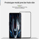 For Xiaomi Redmi K50 Gaming MOFI 9H 2.5D Full Screen Tempered Glass Film(Black)