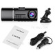 190Plus 1.5-inch Wide Angle Car DVR Front Rear Dual Camera Night Vision 1080P HD Parking Monitoring Loop Recording Dash Cam Driving Recorder