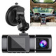 190Plus 1.5-inch Wide Angle Car DVR Front Rear Dual Camera Night Vision 1080P HD Parking Monitoring Loop Recording Dash Cam Driving Recorder