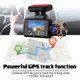 KG330 2.0-inch 240*320 IPS Screen 3-Cameras Driving Recorder 260-degree Rotating Front Rear Camera Driving Recorder Dash Cam
