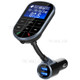 Bluetooth Car FM MP3 Player USB Car Charger LCD Screen 8 Buttons Support TF Card/U Disk