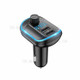 Bluetooth Hands-free Car Kit MP3 Player FM Transmitter USB Charger with Breathing Light