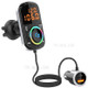 Bluetooth Car FM Transmitter Audio Adapter Receiver PD & QC3.0 Bluetooth Car Adapter Colorful LED Backlit