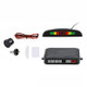 Digital Display Car Sensor Backup Reverse Rear View Radar Alarm Safety System Kit - Black