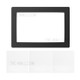 9.5 x 6.7in Black LCD Gasket Resin Spill Protection with Non-dust Cloths for ELEGOO Saturn 8.9 Inch Resin 3D Printer Screen - 1 Pcs