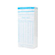 90Pcs/Pack Time Cards Monthly 2-sided 18 x 8.4cm for Time Clocks Employee Attendance Earnings and Deductions