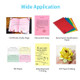 100 Sheets A4 Copy Paper 210x297mm/8.3x11.7in Printer Paper 70GSM for Copy Printing Writing Office Stationery - Red