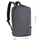 HAWEEL Polyester Waterproof School Bag Shoulder Bag Laptop Backpack - Grey