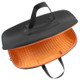 For JBL boombox 2 Bluetooth Speaker Protective Case Shockproof Carrying Storage Bag - Black/Orange