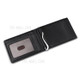 Fashionable Men's Wallet Genuine Leather Wallet Money Coin Card Holder Bag Purse - Black