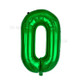 32-inch Number Digits Foil Balloons Baby Brthday Party Wedding Decoration - Number 0