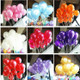 100Pcs/Bag 10-inch Round Balloons Birthday Party Wedding Ball Decoration [Colour Mixture]