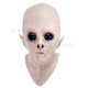 Full Head Neck Realistic UFO Alien Mask for Halloween Costume Party