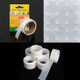 250PCS Dot Glue Clear Removable Adhesive Dots Double Sided Ballon Tape Strips for Birthday Wedding Party Decorations