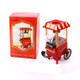 Household Trolley Automatic Hot Air Oil-free Popcorn Maker [EU Plug]