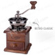 Manual Classic Coffee Bean Grinder Hand Grinding Machine - Dark Brown