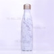 Marble Series 500ml Stainless Steel Double Wall Insulated Sport Water Bottle - White