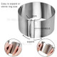 16 - 30cm Adjustable Stainless Steel Round Fondant Cake Mold Cake Baking Ring