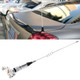 Universal Car Decoration Extensile Aerial Clip Side Car Modified To Remove Static Electricity Aerial, Length: 43cm(Silver)