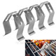 4PCS/Set BBQ Thermometer Probe Clip Holders BBQ Smoke Thermometer Smoker Oven Baking Tools