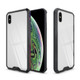 Acrylic + TPU Shockproof Transparent Armor Case for  iPhone XS Max (Black)