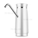 Stainless Steel Portable USB Rechargeable Electric Water Pump - White