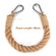 For Toilet Bathroom Decoration Industrial Vintage Toilet Paper Loo Roll Rope Holder - 2 Pcs