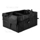 Foldable Portable Car Trunk Storage Bag Multi Compartments Large Capacity Oxford Cloth Storage Case Organizer for Camping Outing Traveling