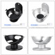 For Echo Dot 4th Gen Speaker Desktop Aluminum Alloy Holder Speaker Stand - Black