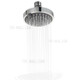 4-inch 5 Settings Adjustable Bathroom Shower Head Spray Replacement