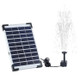 MEIERDE SF006 5W Solar Fountain Outdoor Garden Fountain Floating Power Storage Solar Fountain Water Pump for Bird Plants